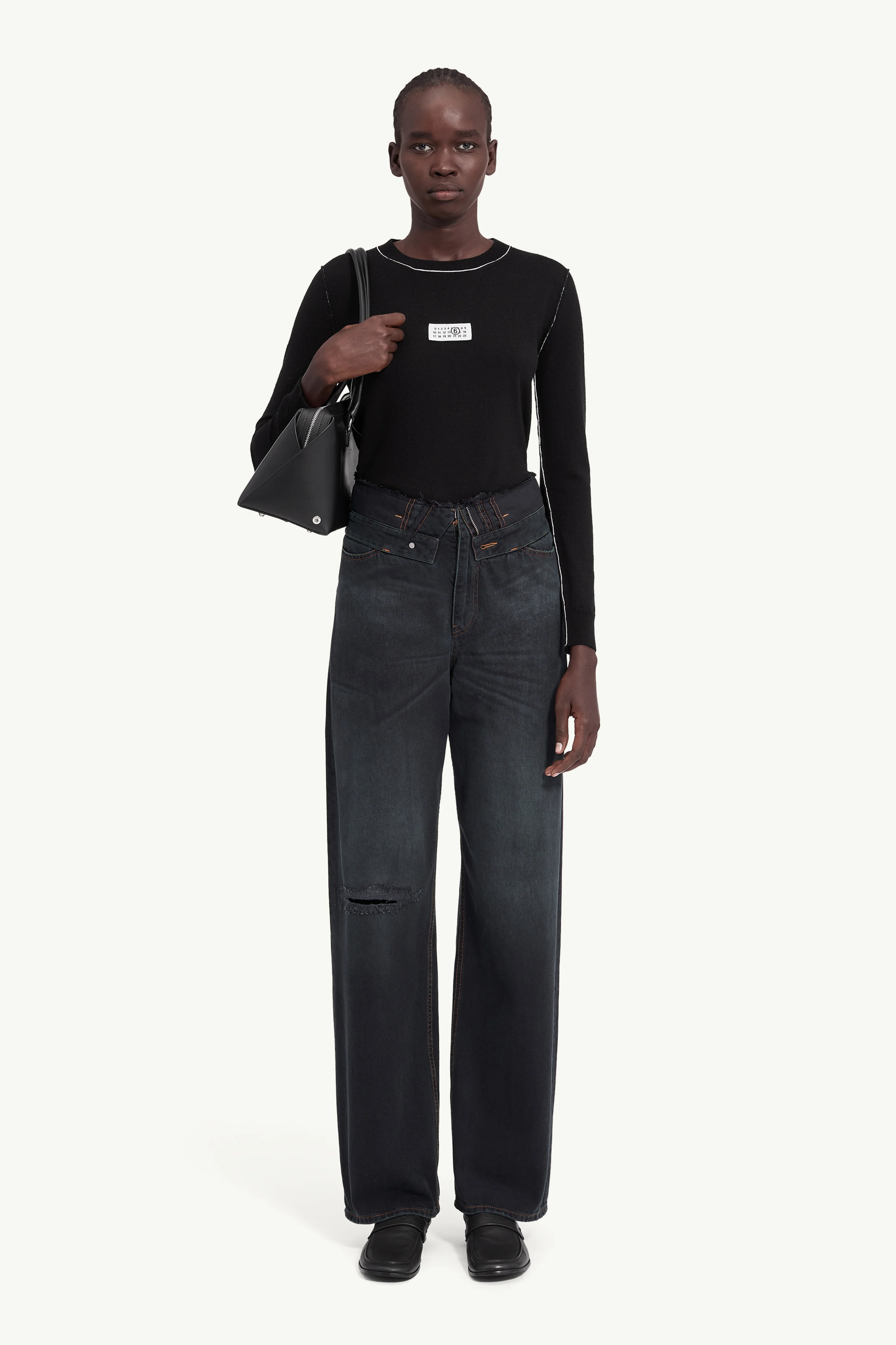 Straight-leg jeans - 1