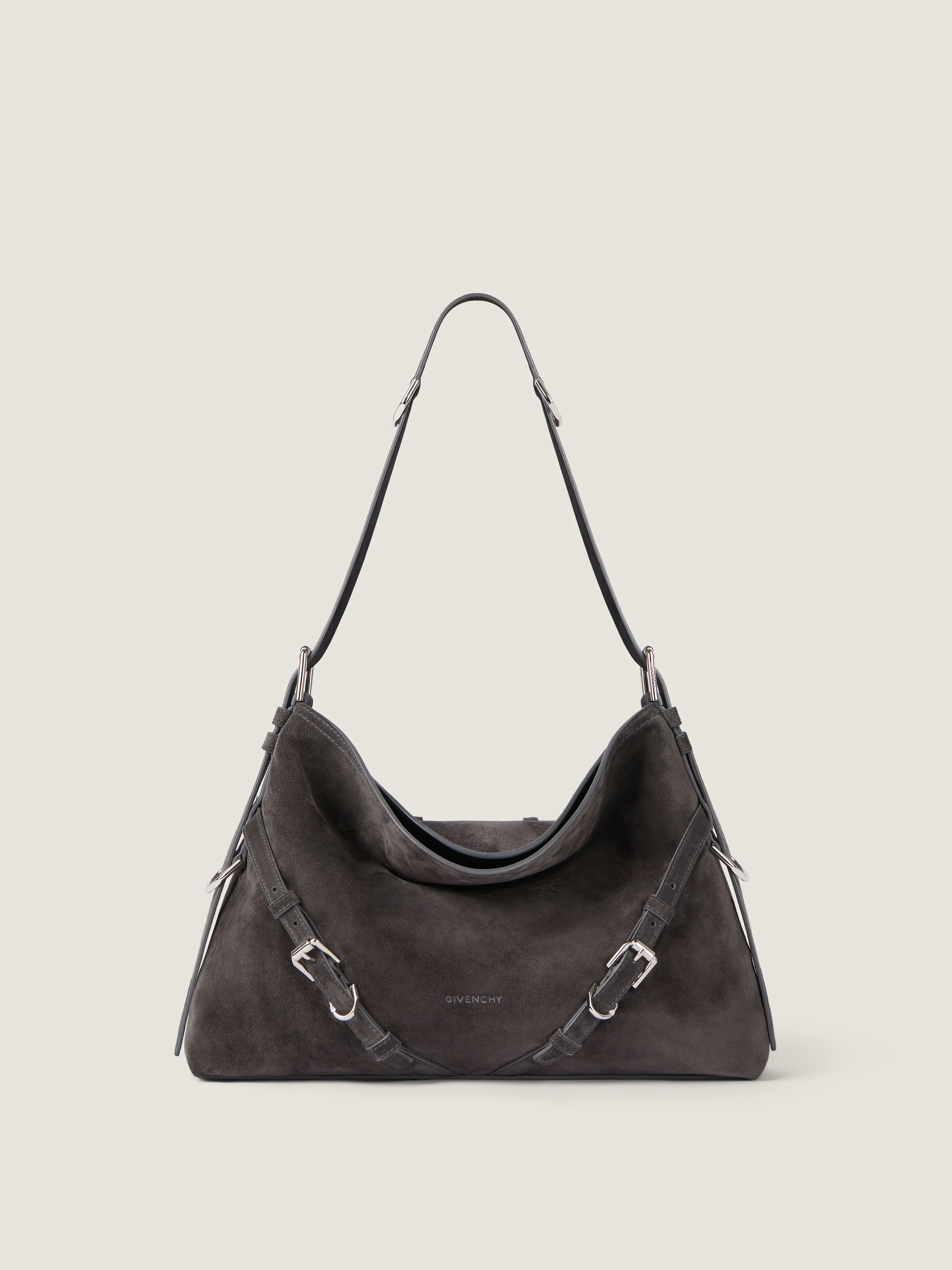 MEDIUM VOYOU BAG SUEDE - 1