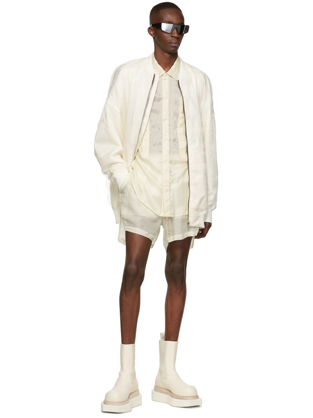 Off-White Cupro Shirt - 4