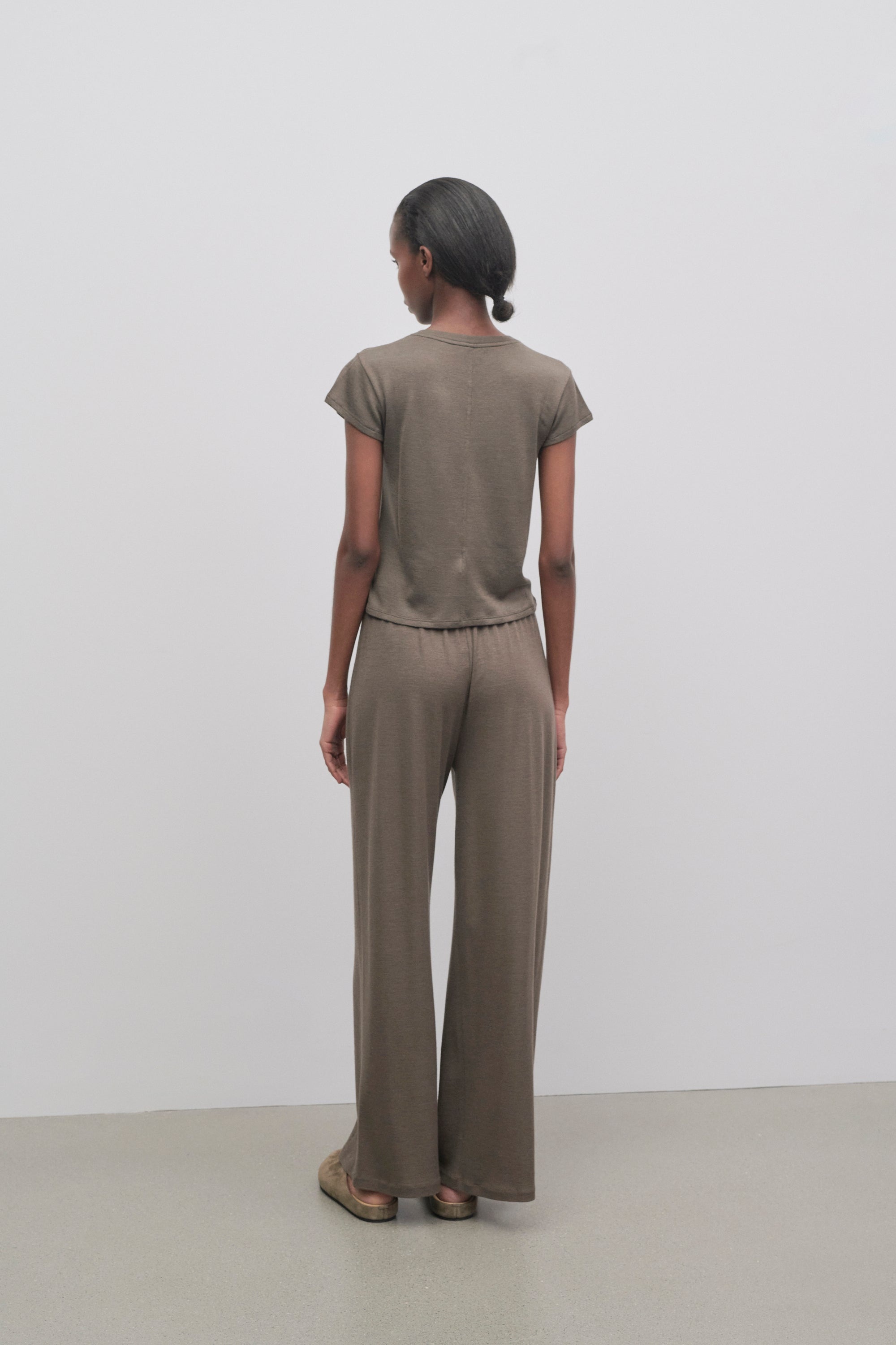 Uki Pant in Cashmere and Silk - 5