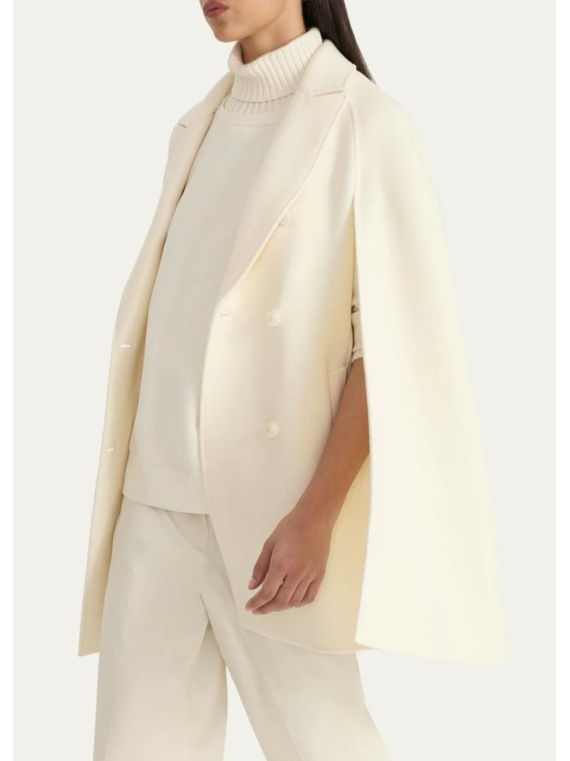 Susie-Z Double-Breasted Wool Cape 4