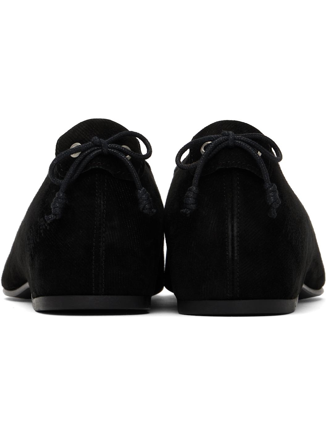 Black Velvet Oxfords - 2
