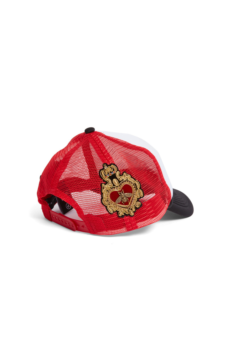 BAROQUE TRUCKER HAT CRIMSON 3