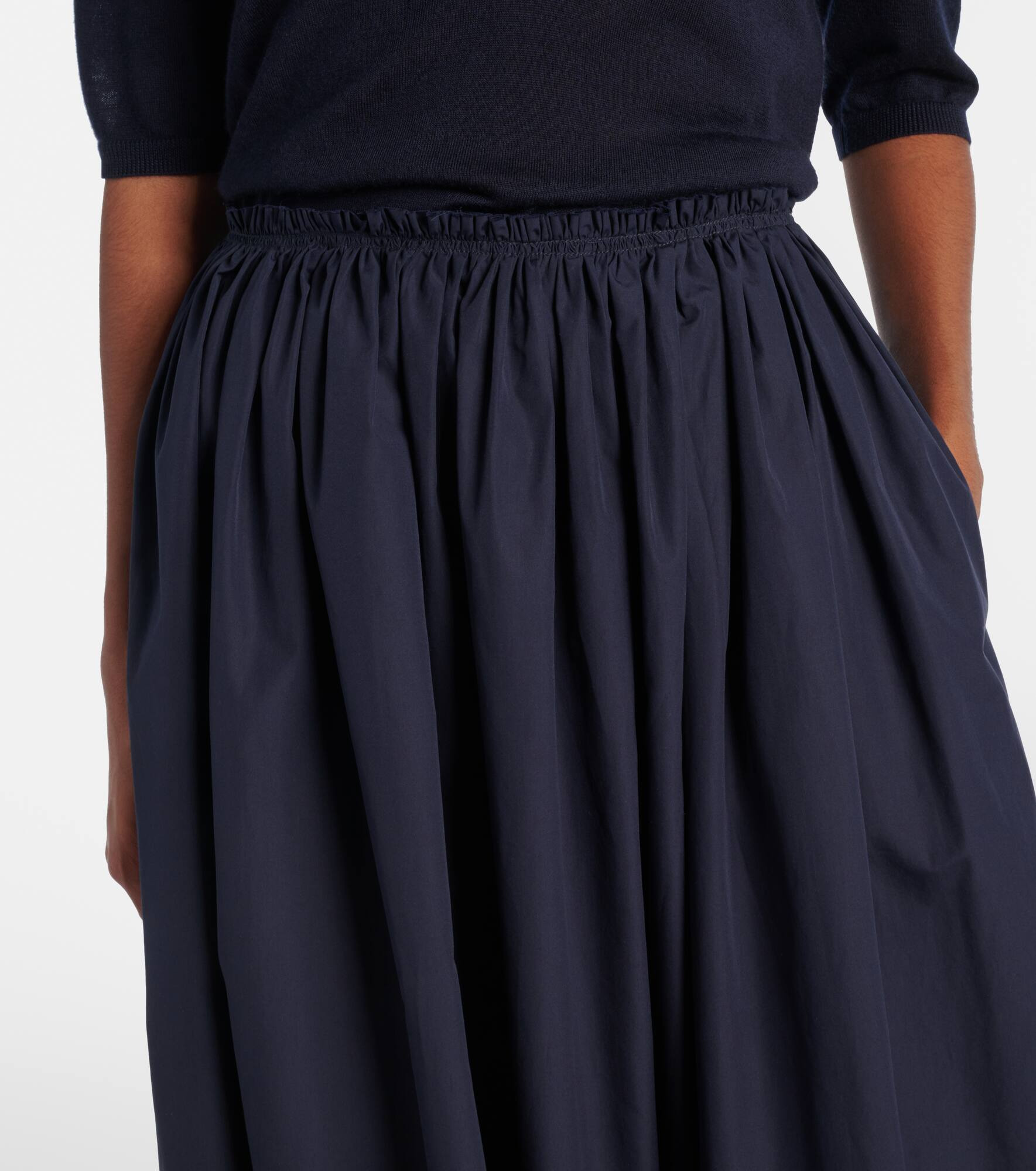 Chiara cotton midi skirt - 4