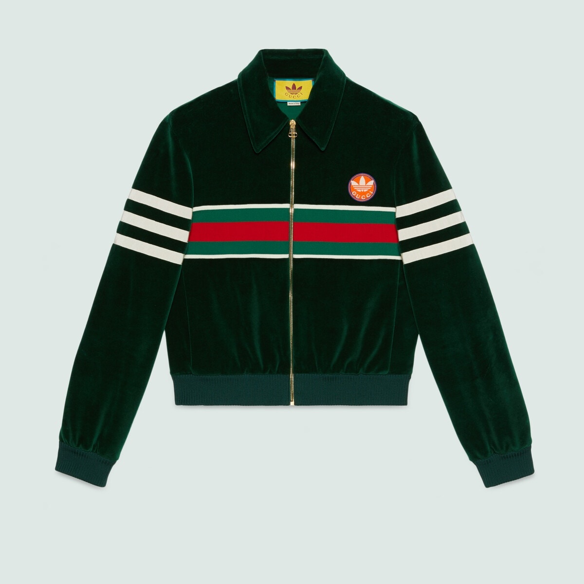 adidas x Gucci zip jacket - 1