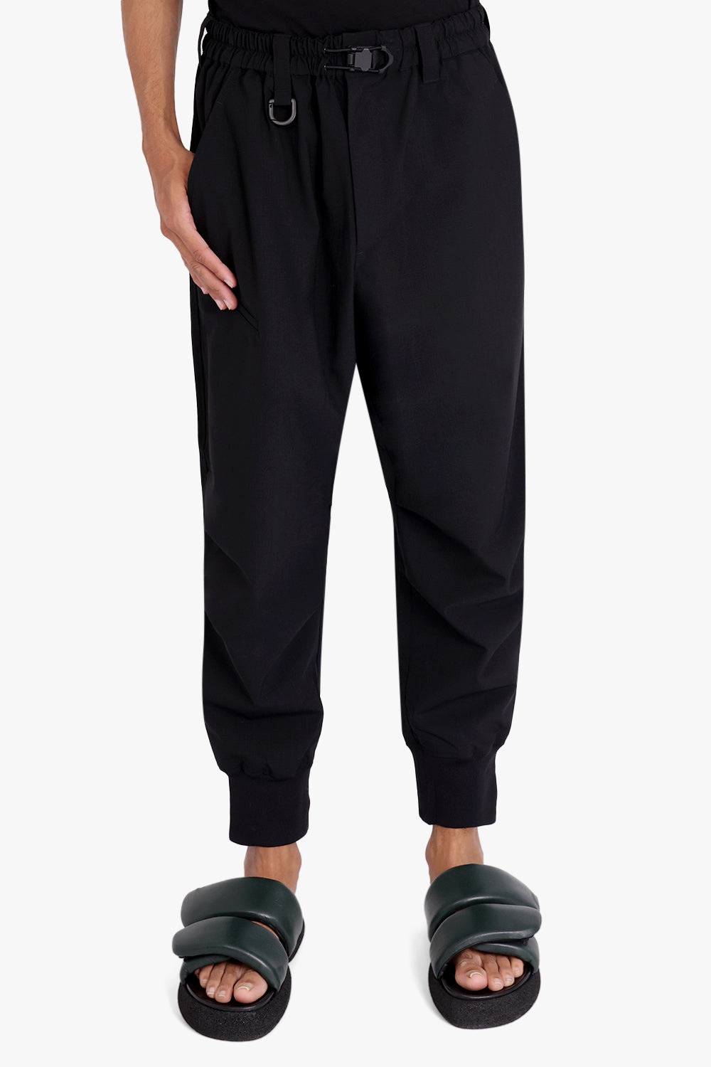 RIPSTOP CUFFED CARGO PANT | BLACK - 3