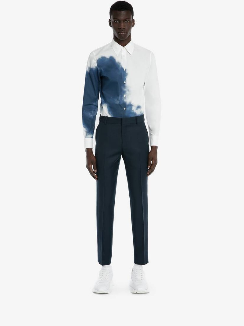 Alexander McQueen Blue Sky Shirt in Sky Blue outlook