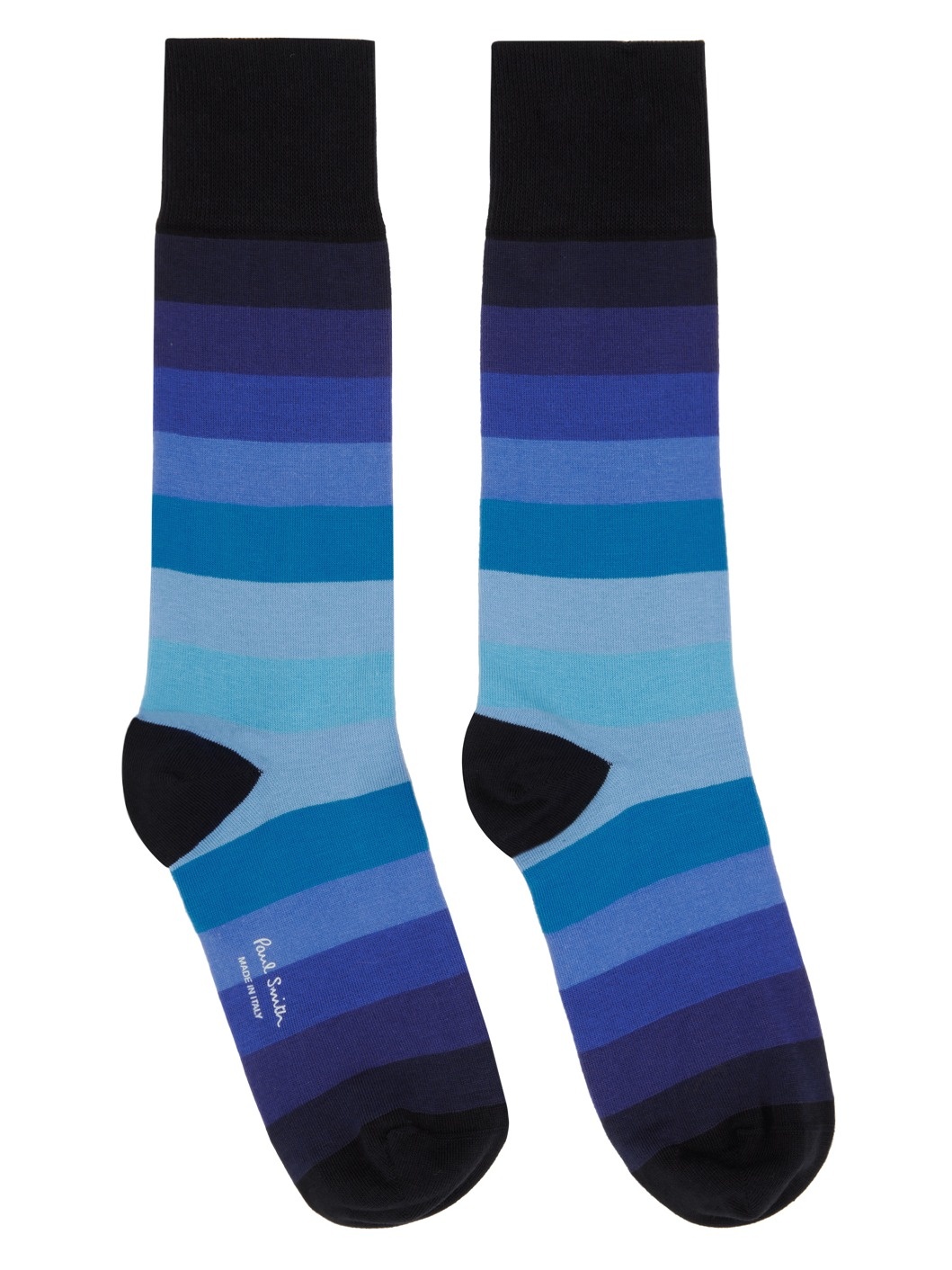 Three-Pack Blue Socks - 4
