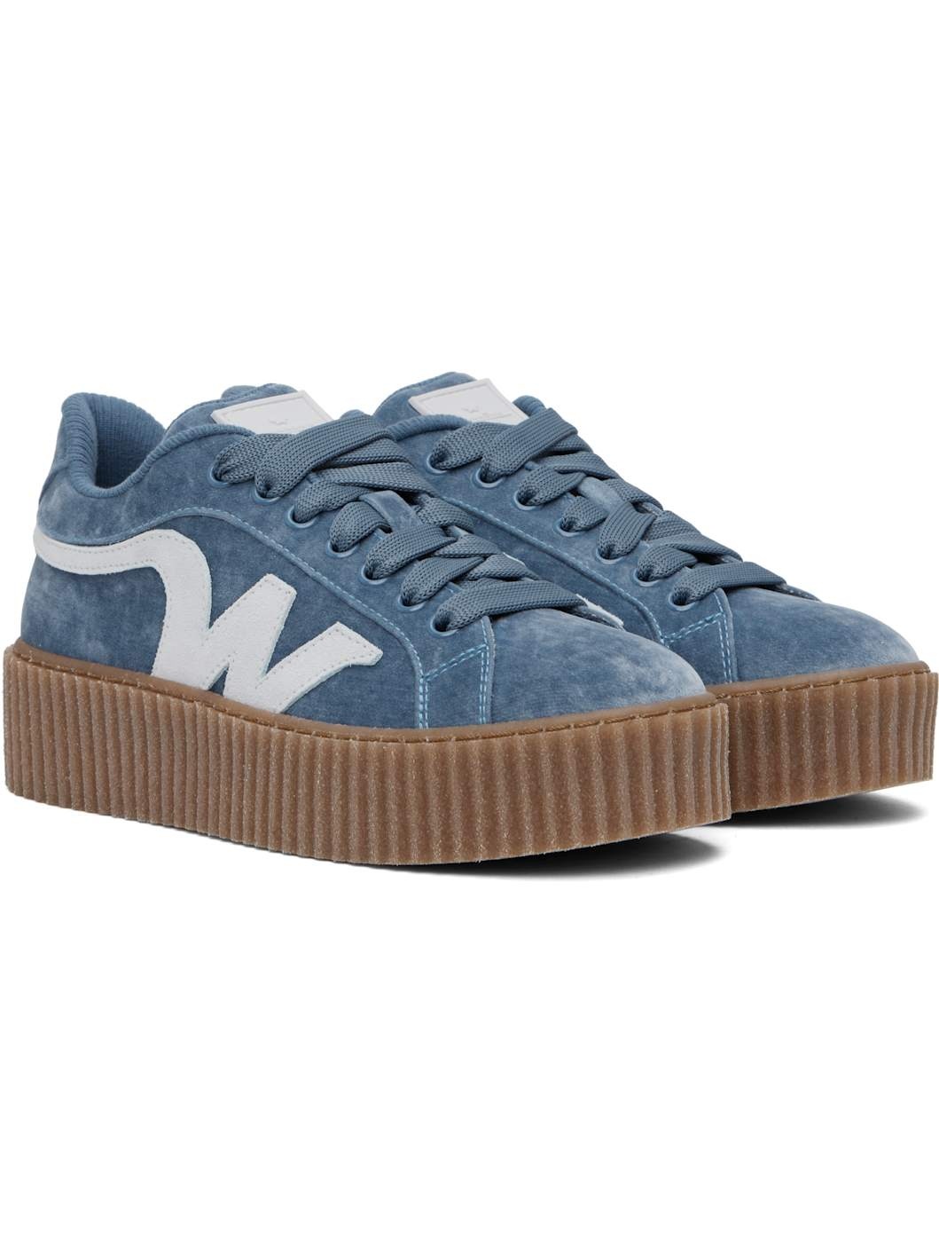 Blue Dedalo Sneakers - 4