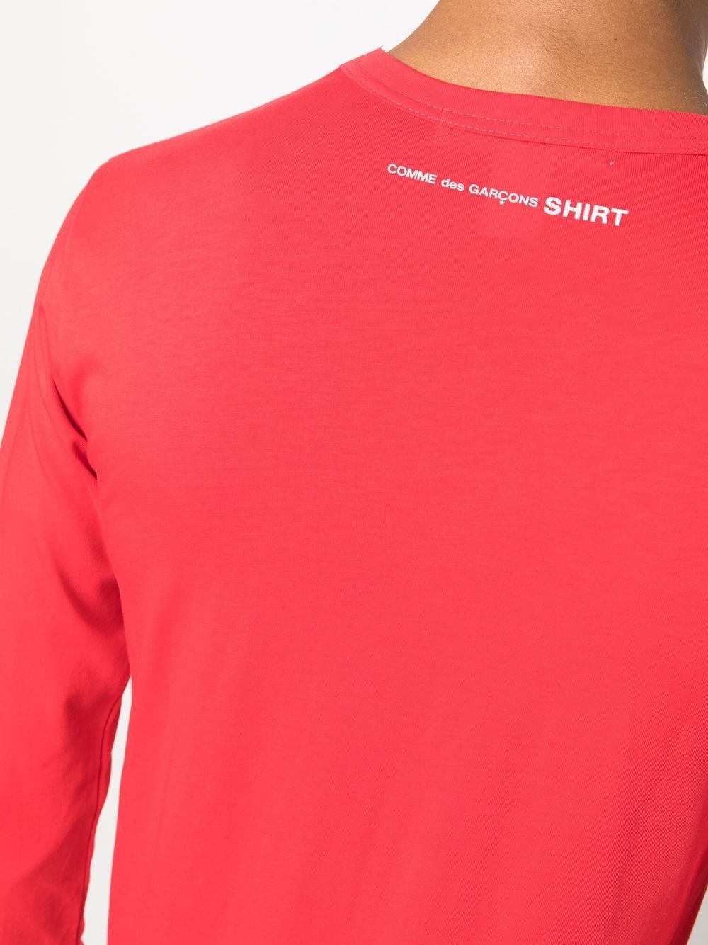 crew-neck cotton sweatshirt - 5