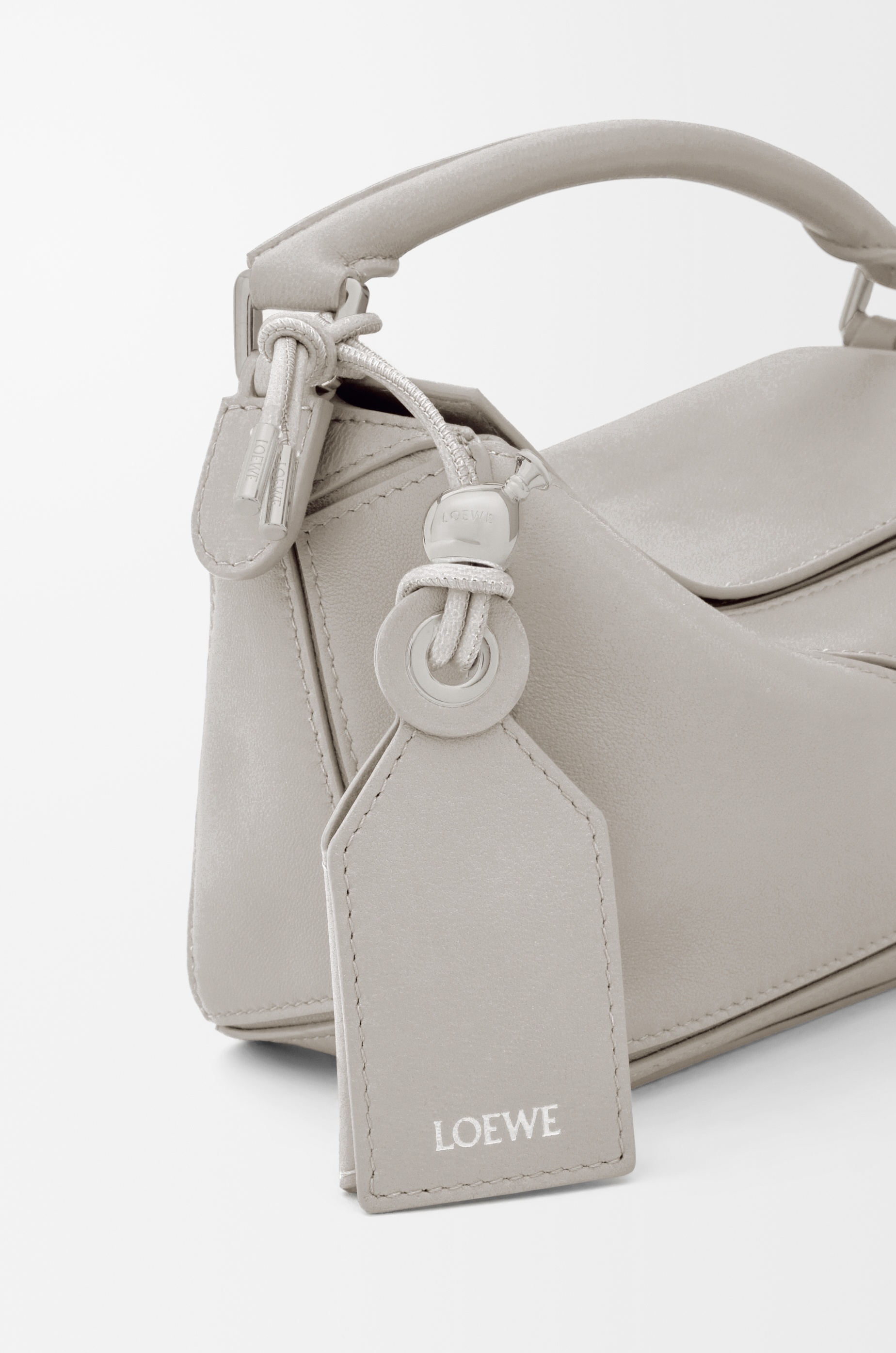 Mini Featherlight Puzzle bag in nappa lambskin - 12