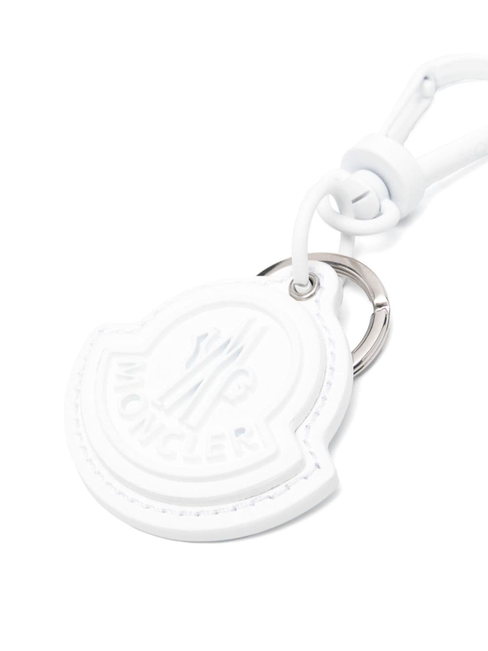 logo-embossed keyring - 2