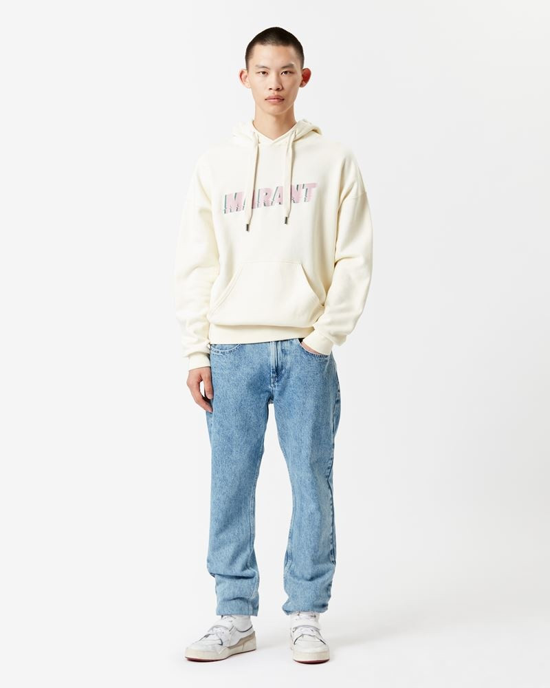 Isabel Marant MILEY LOGO HOODIE SWEATSHIRT outlook