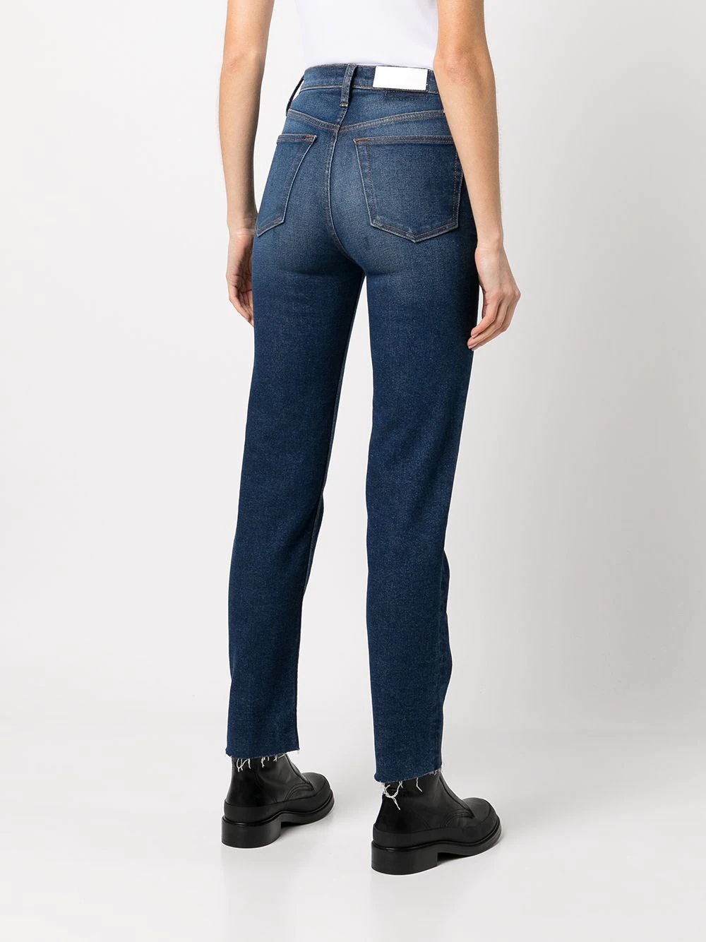 Stove Pipe high-rise jeans - 4