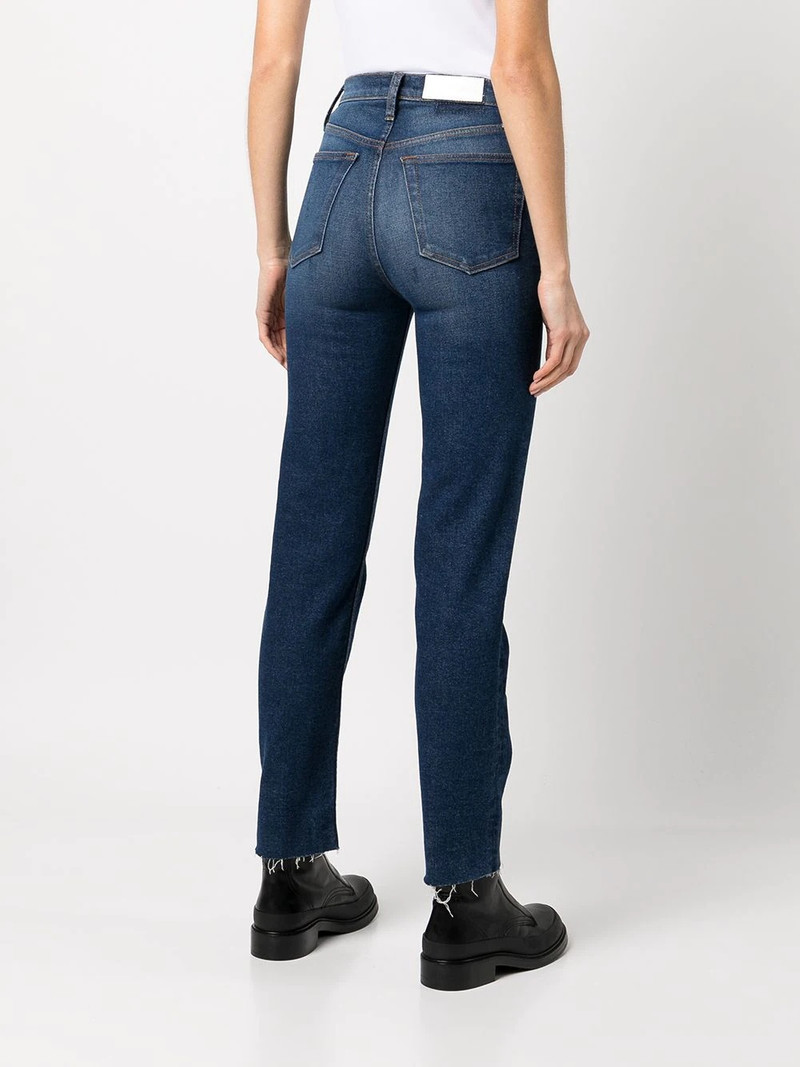 Stove Pipe high-rise jeans 4