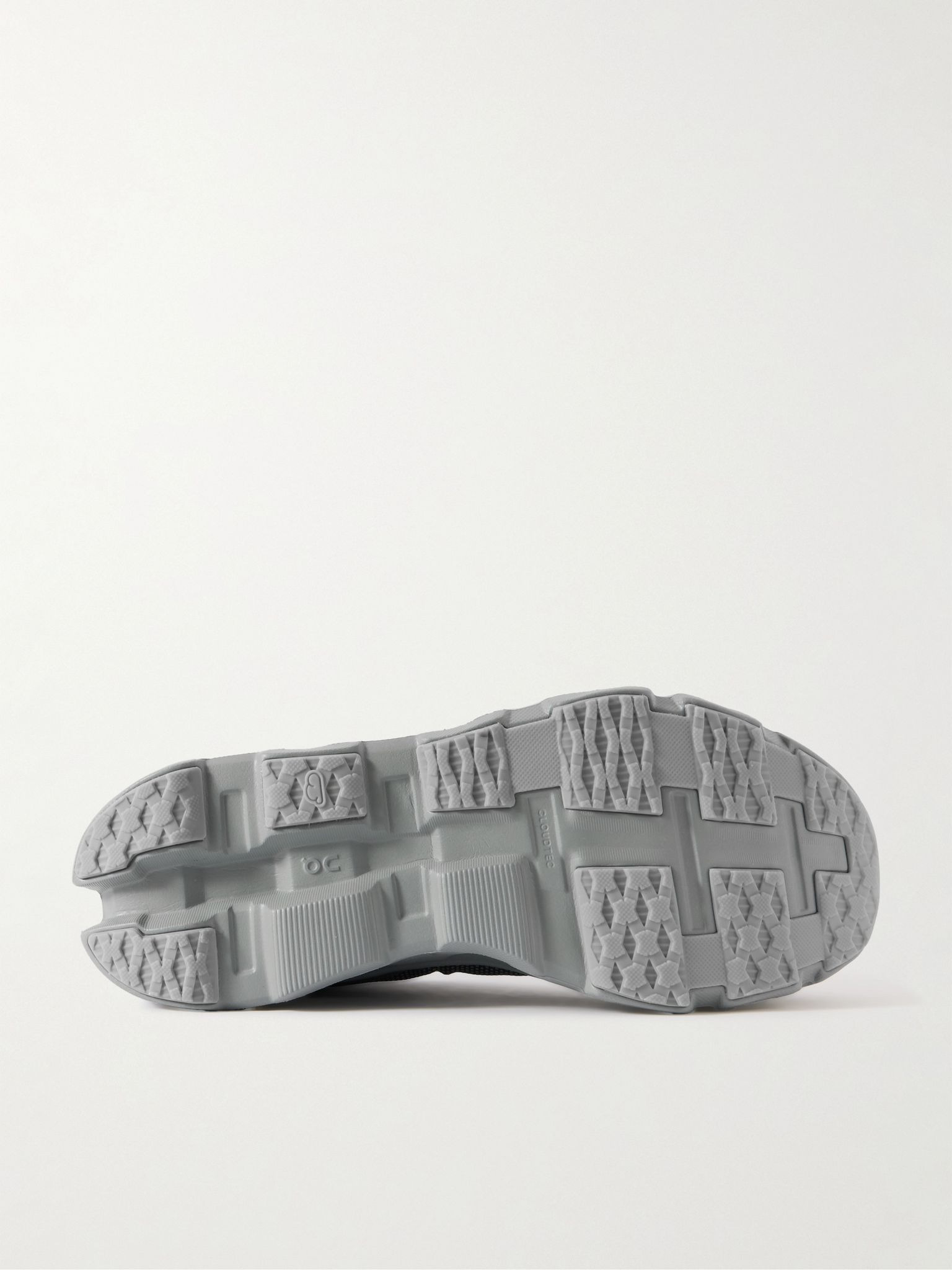 + POST ARCHIVE FACTION Cloudmonster Hyper Rubber-Trimmed Mesh Running Sneakers Gray - 3
