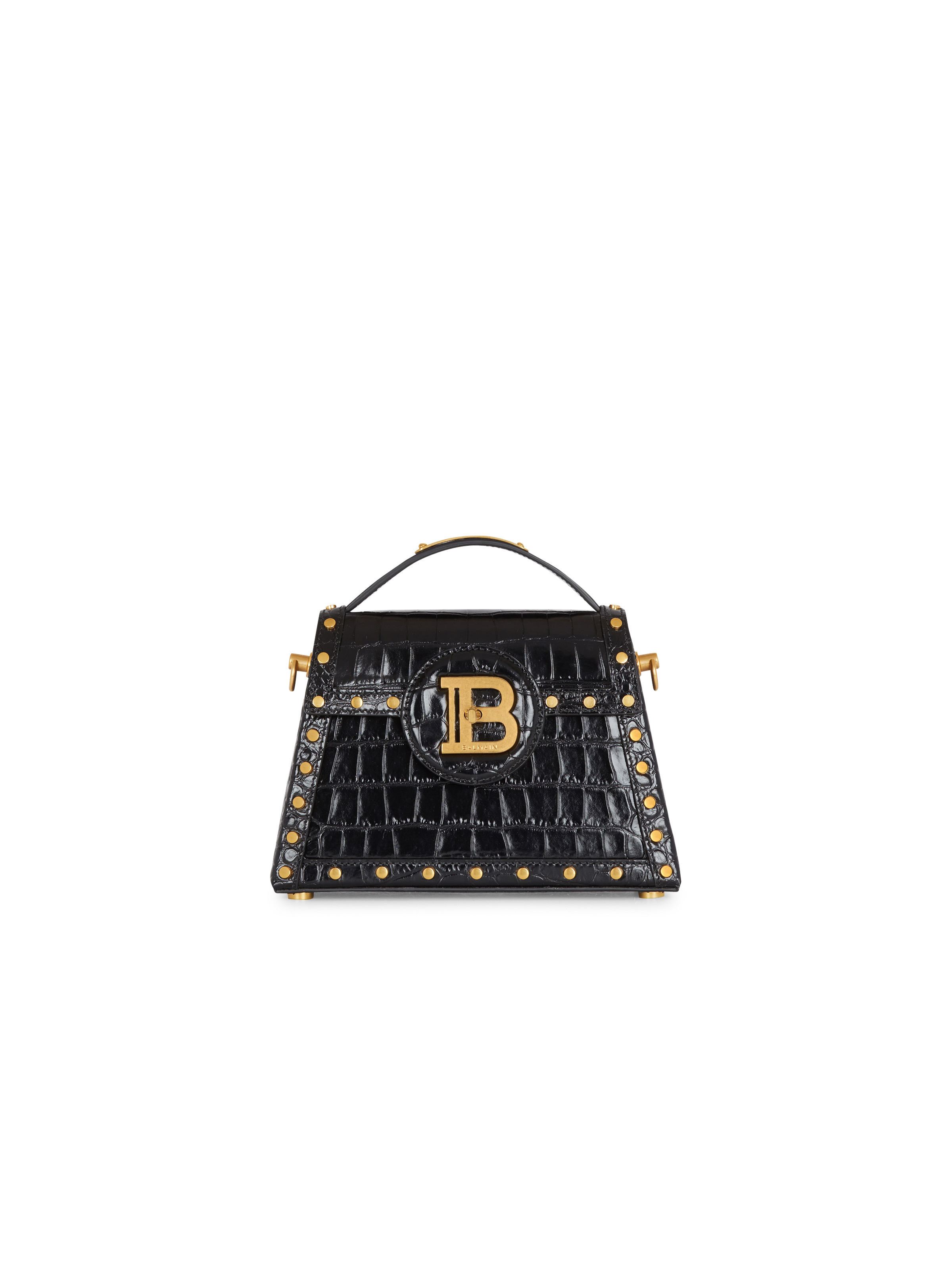 B-Buzz Dynasty bag in crocodile-print leather - 1
