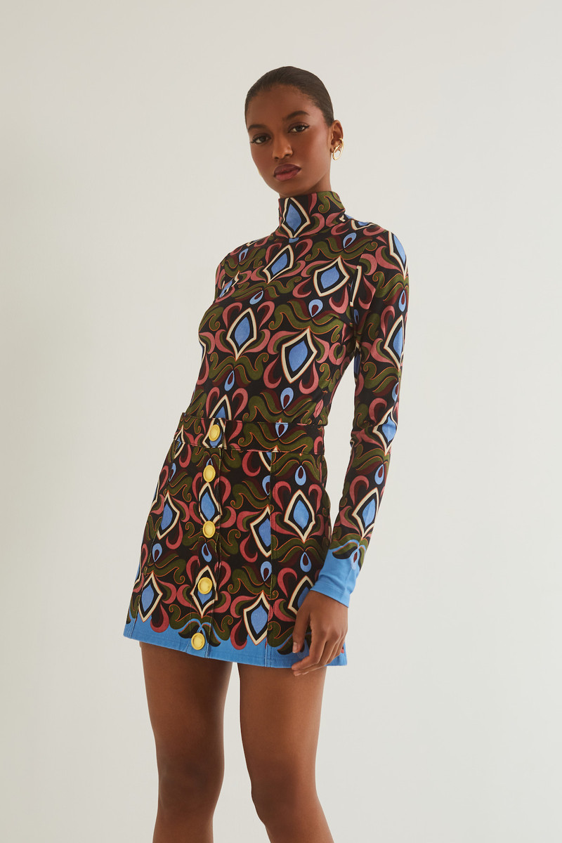 Cara Cara Piper Top
Our Best-Selling Turtleneck In A Geometric Print outlook