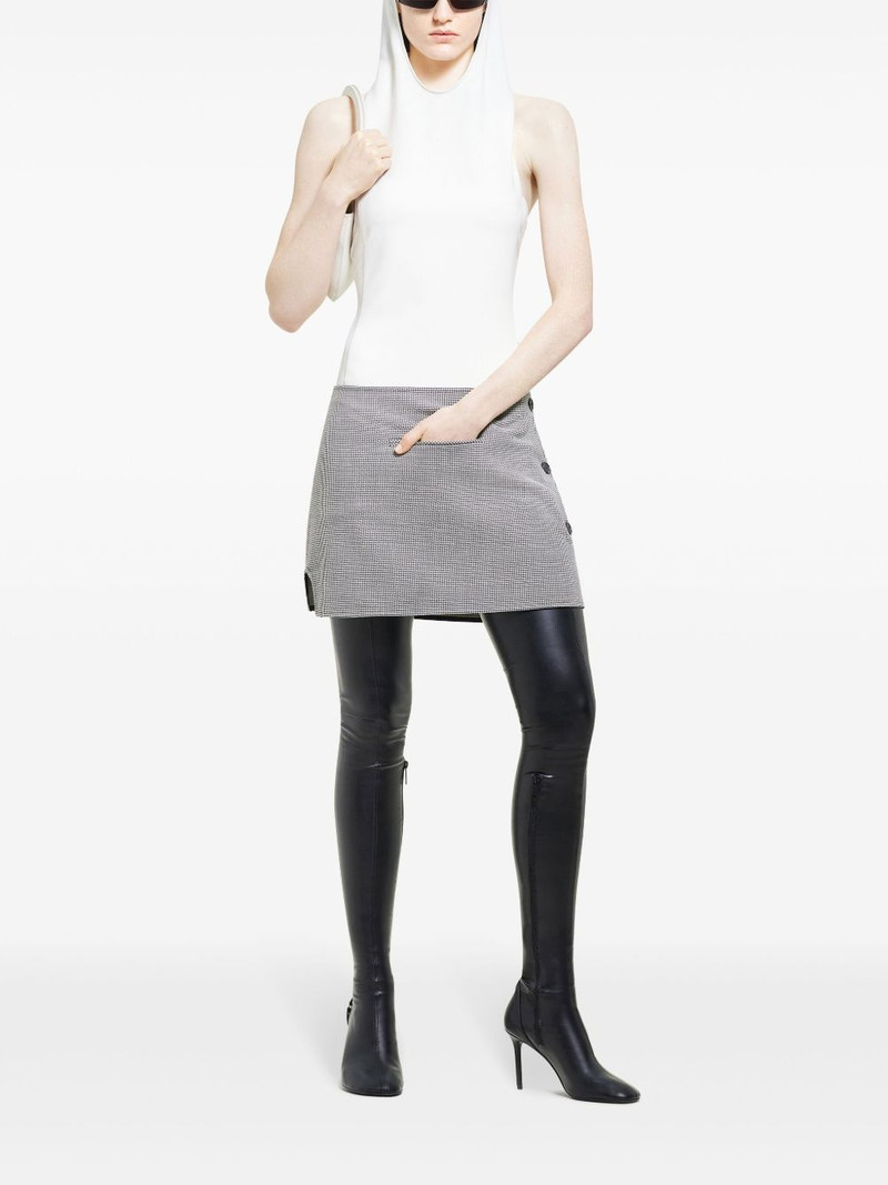 courrèges Illusion hooded bodysuit outlook