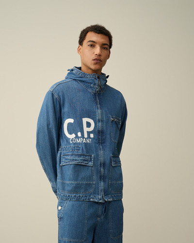 C.P. Company Blu Goggle Jacket outlook