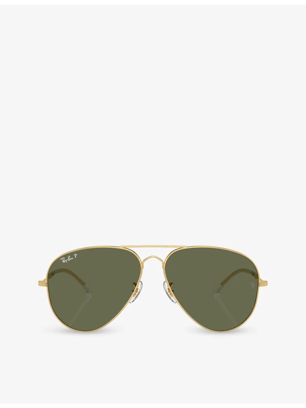 RB3825 Old Aviator pilot-frame metal sunglasses - 1