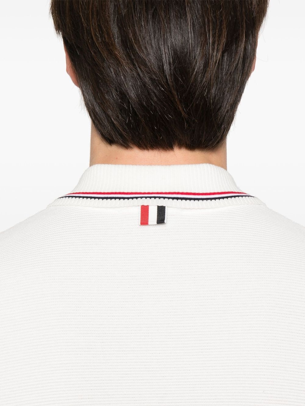 RWB stripe-detail polo shirt - 4