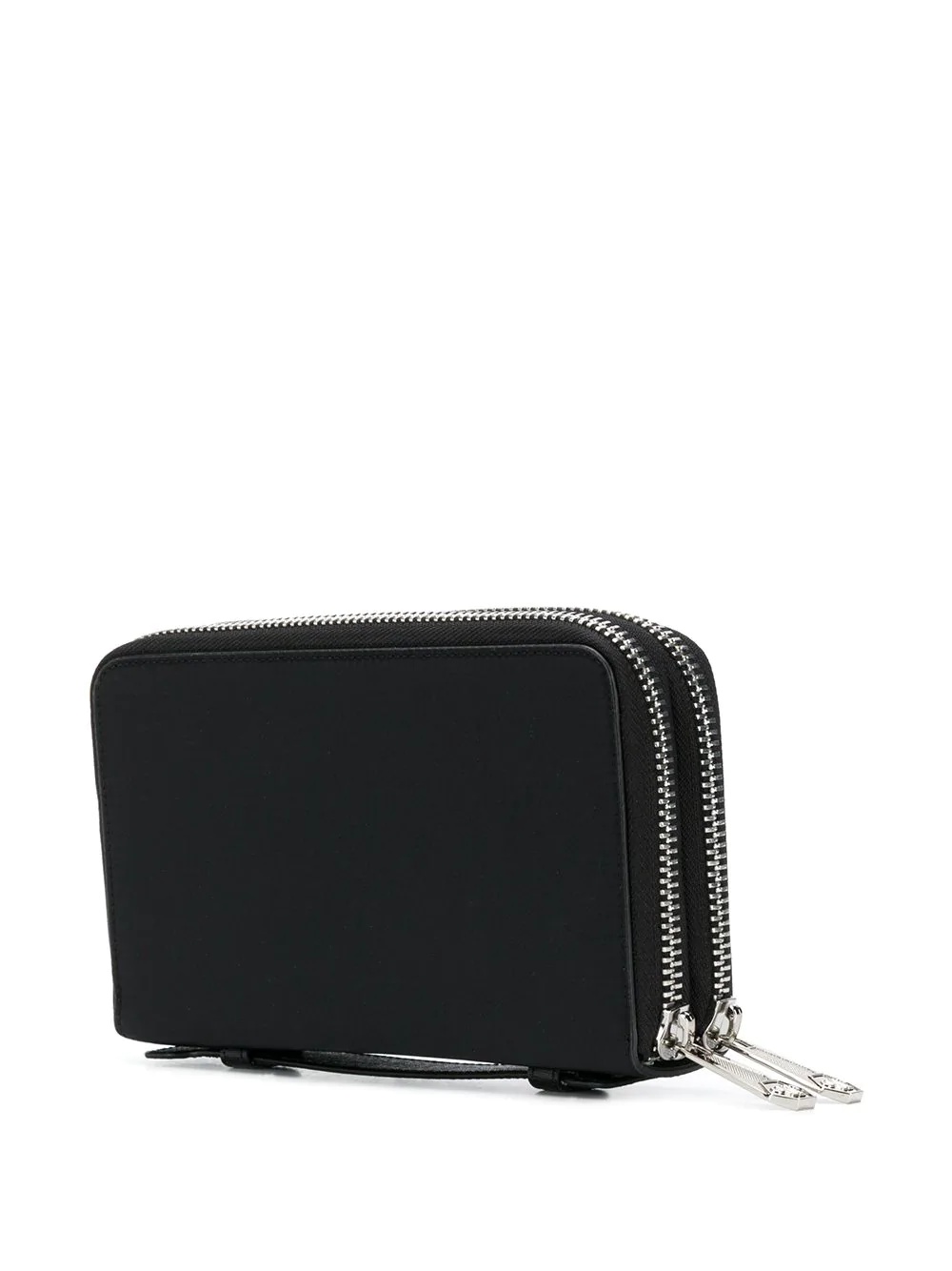 logo-print continental wallet - 3