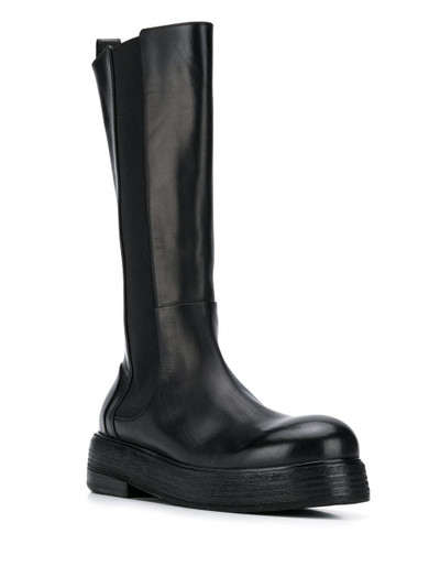 Marsèll chunky sole leather boots outlook