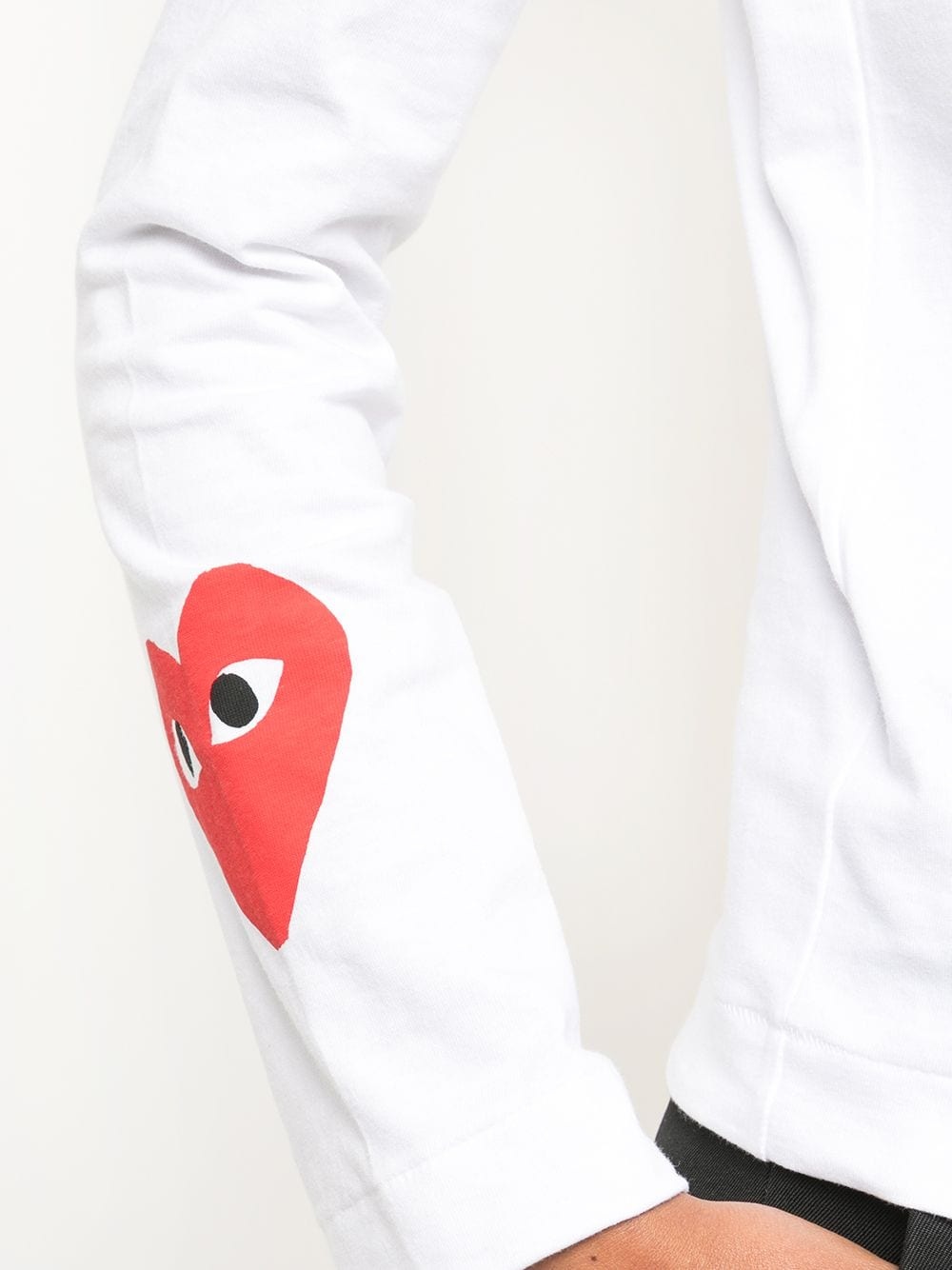 logo heart sweatshirt - 5