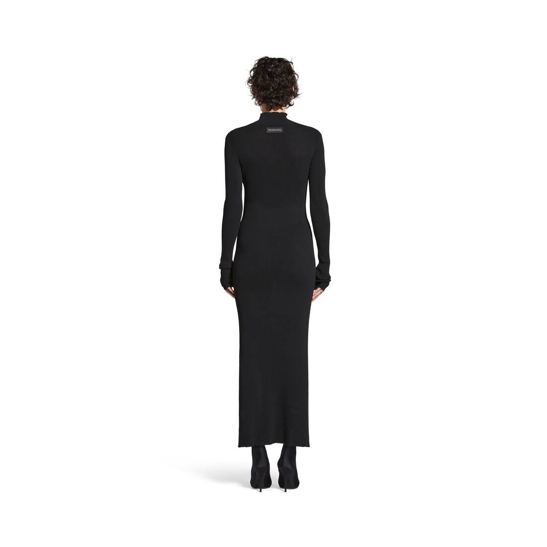Women's Balenciaga Maxi Dress in Black - 2