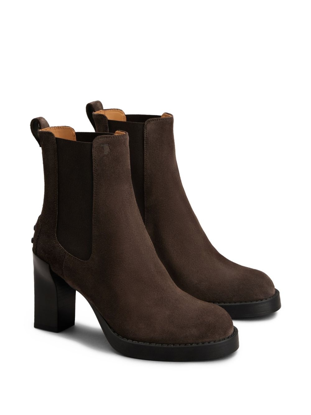 80mm suede Chelsea boots - 2