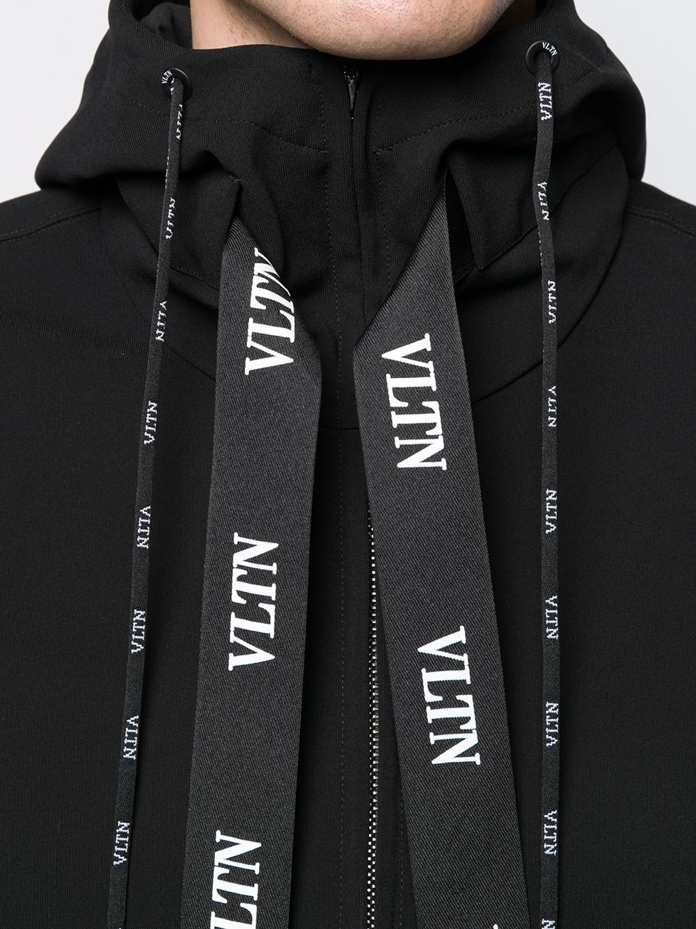 VLTN logo hooded jacket - 5