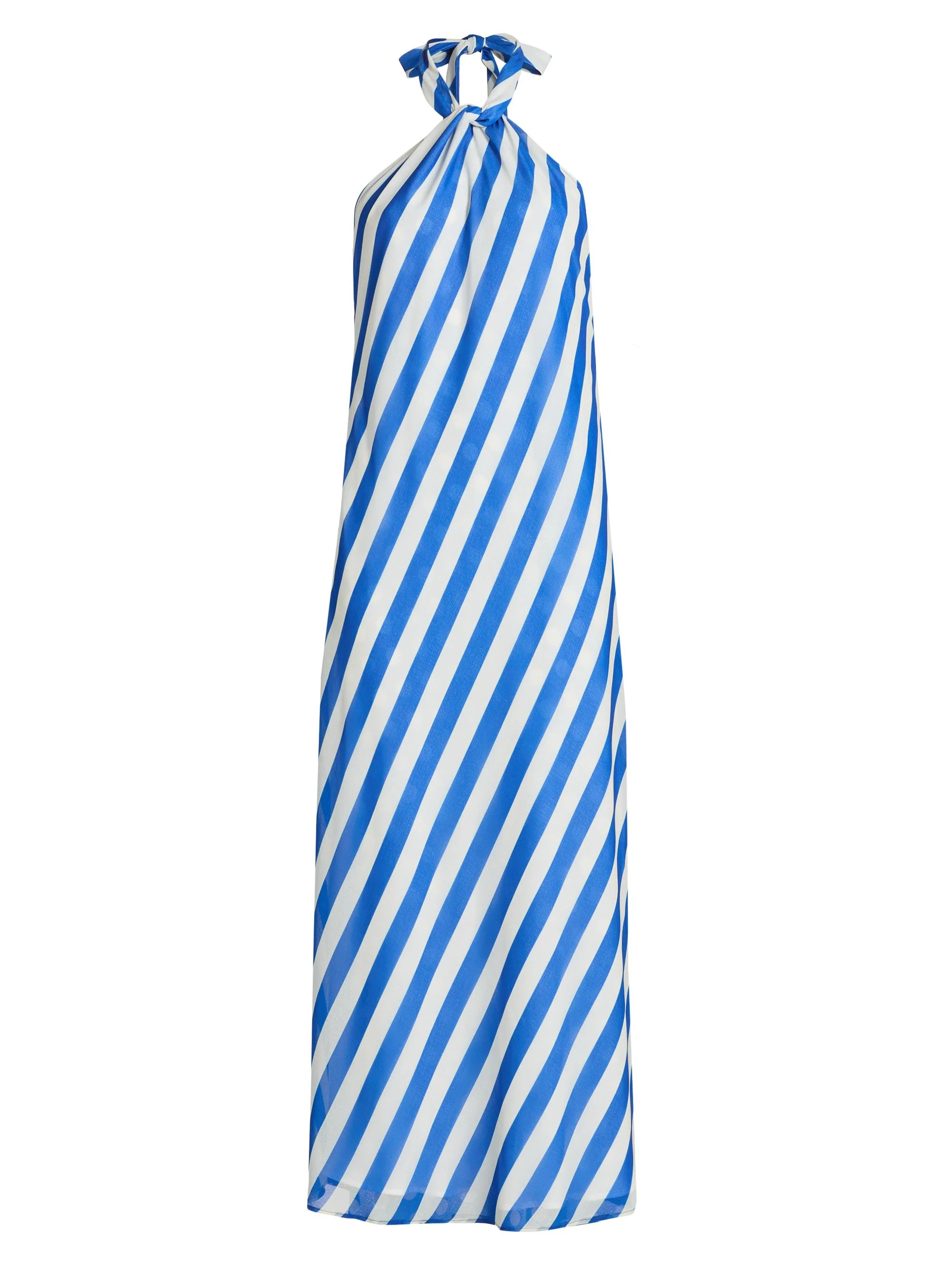 Women's The Brisa Reversiable Cover-Up Maxi Dress - Blue Stripe - 1