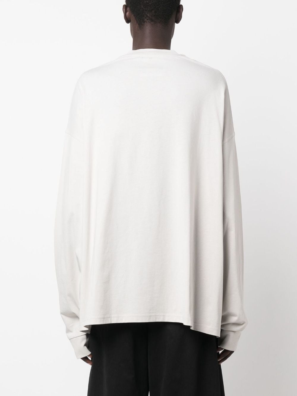 logo-print organic cotton T-shirt - 4