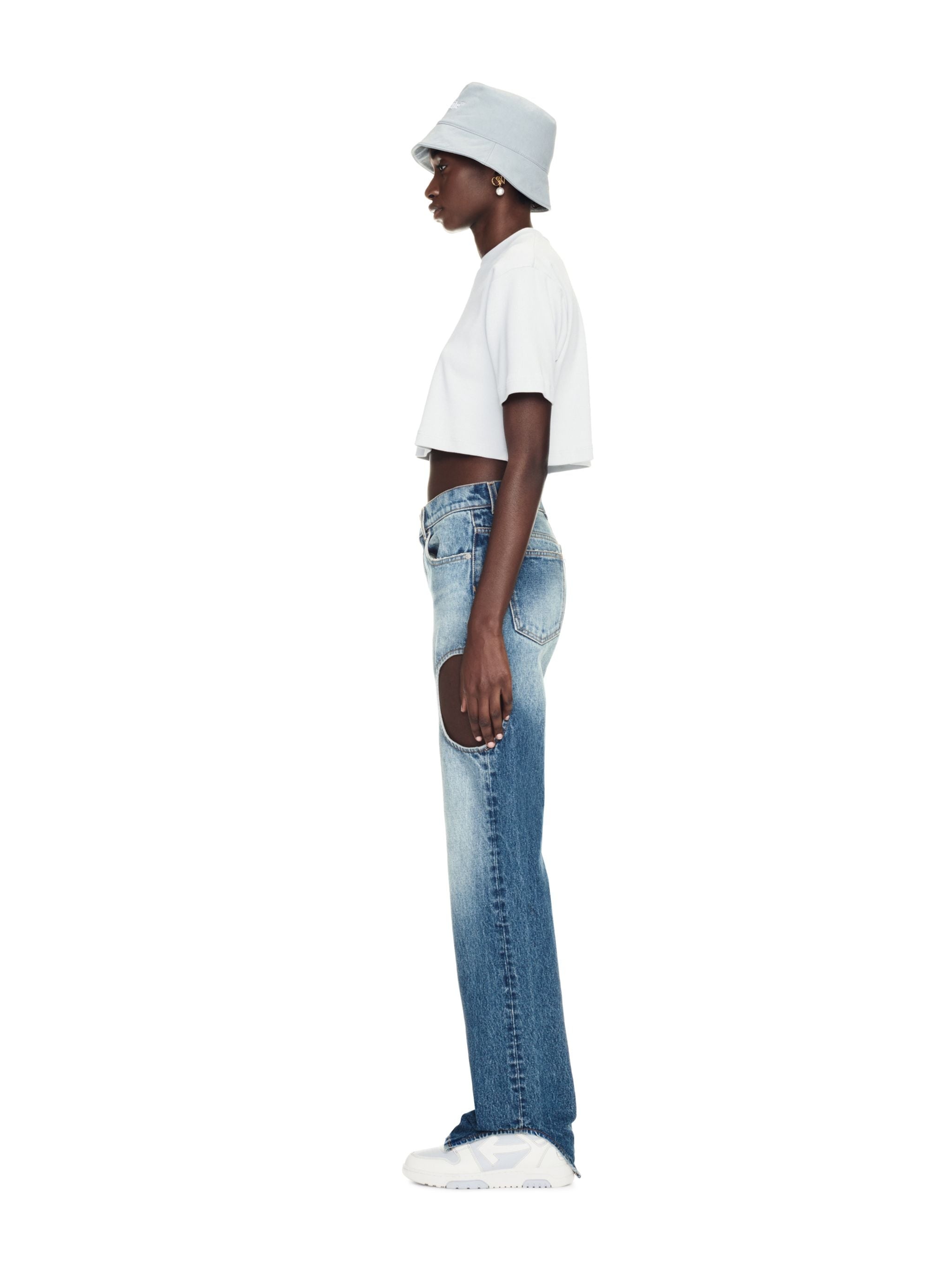 Off Stamp Cropped Tee - 3