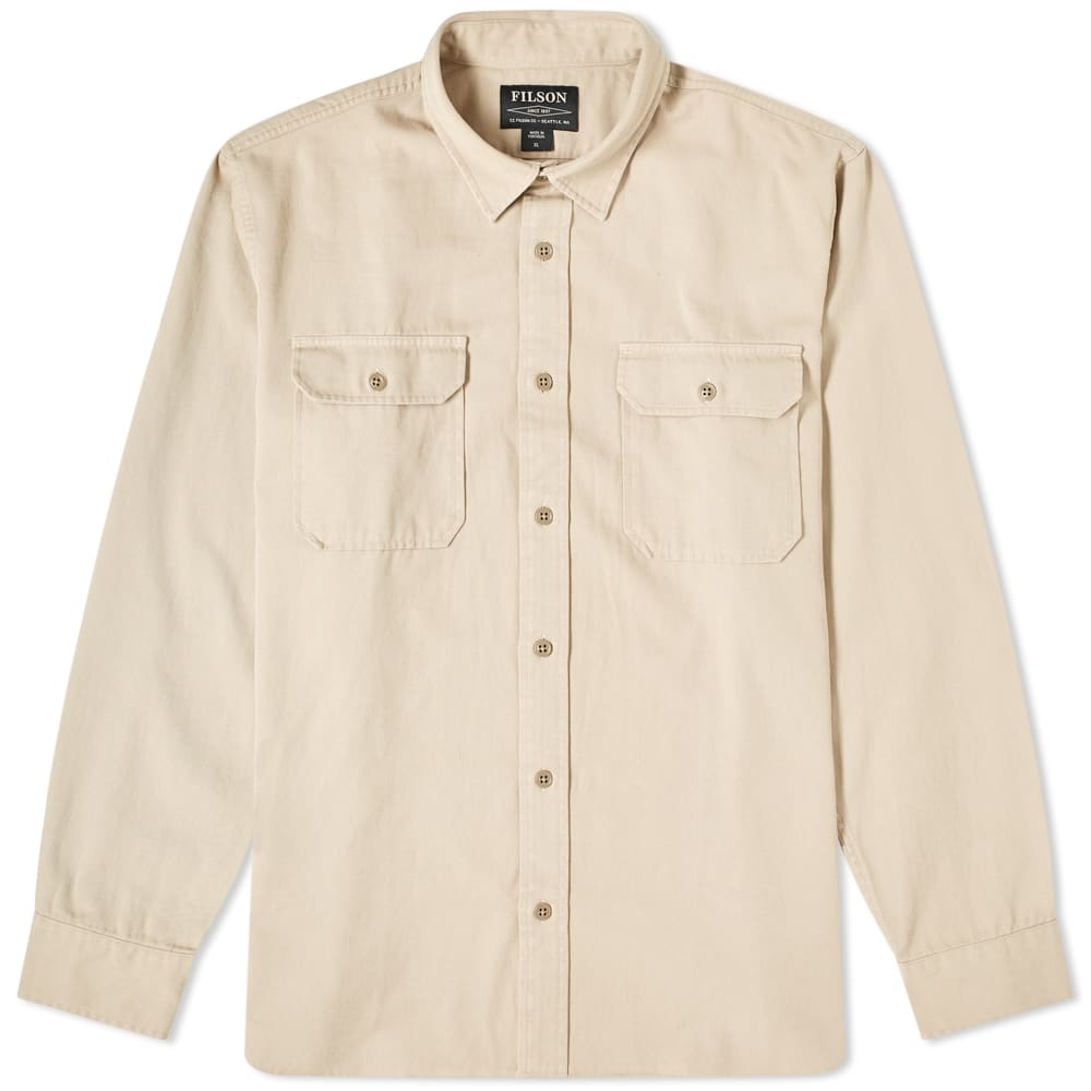 Filson Twill Overshirt - 1