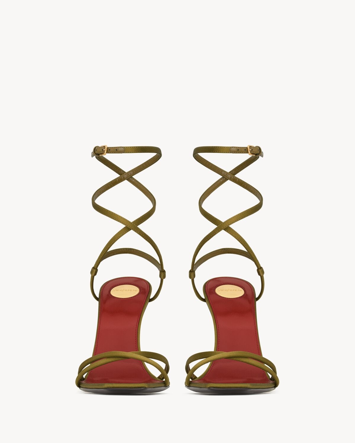 OPYUM SANDALS IN SATIN CREPE - 2