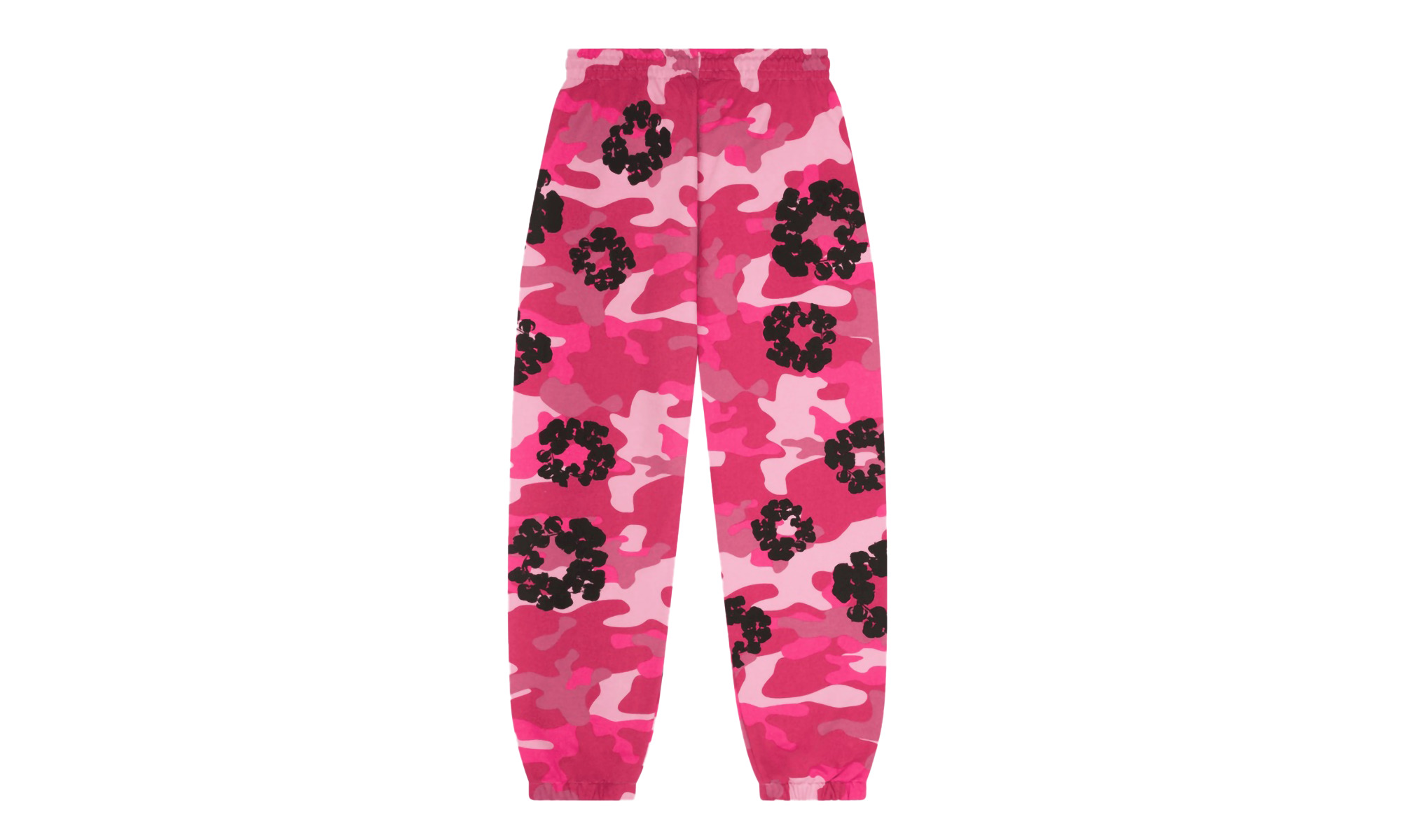 Cotton Wreath Sweatpant "Pink Camo" - 2