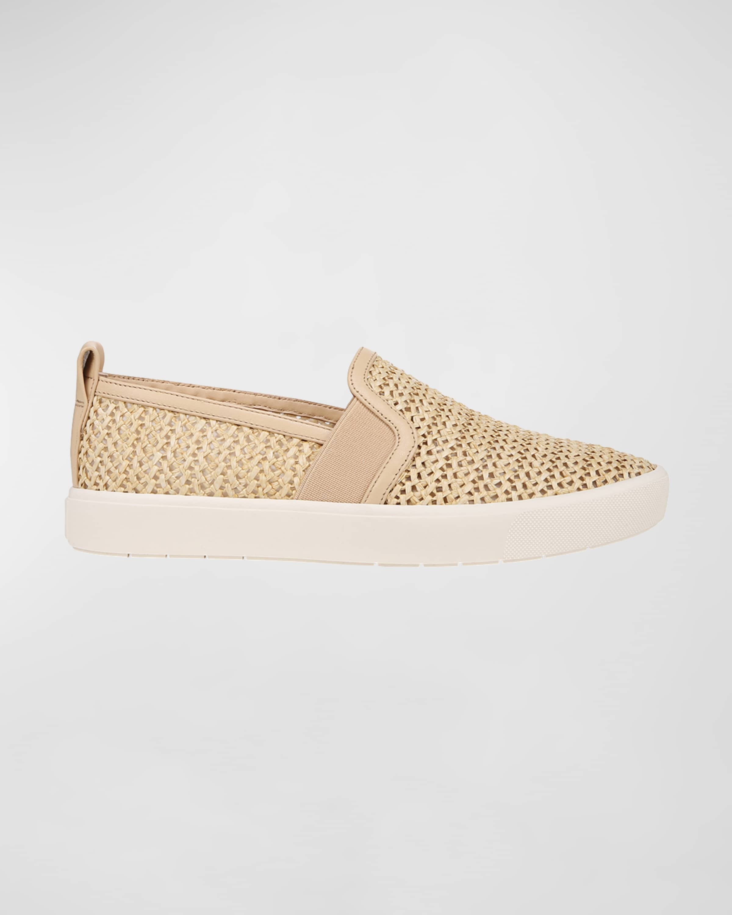 Blair Raffia Slip-On Sneakers - 1