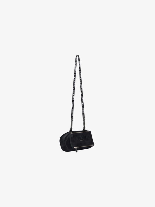 MINI PANDORA BAG IN PATENT LEATHER WITH 4G STRAP - 1