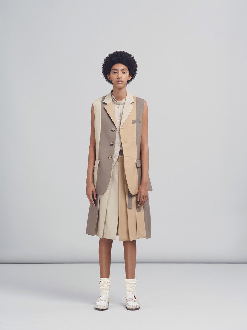 Marni TROPICAL WOOL VEST outlook