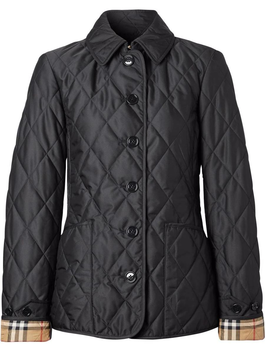 BURBERRY DIAMOND QUILTED THERMOREGULATED JACKET - 1