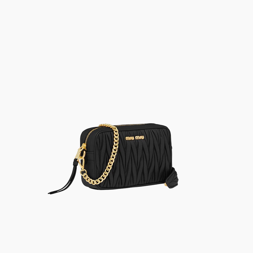 Matelassé nappa leather shoulder bag - 2