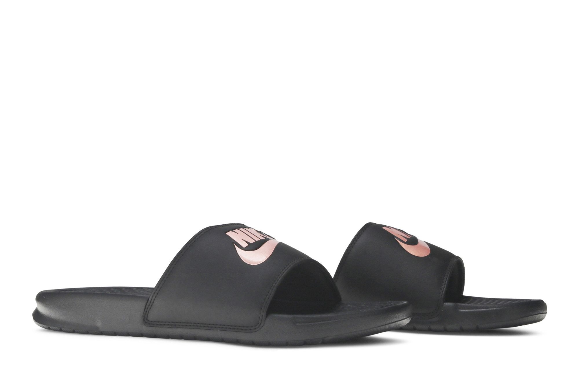Wmns Benassi JDI Slides 'Black' - 8