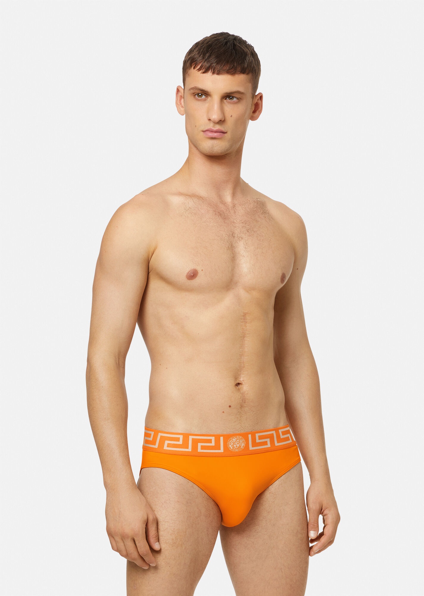 Greca Border Swim Briefs - 2