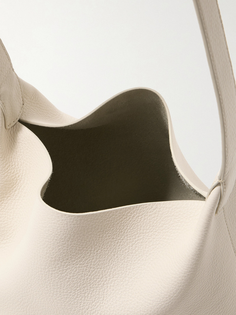 Isa Textured-leather Shoulder Bag 5