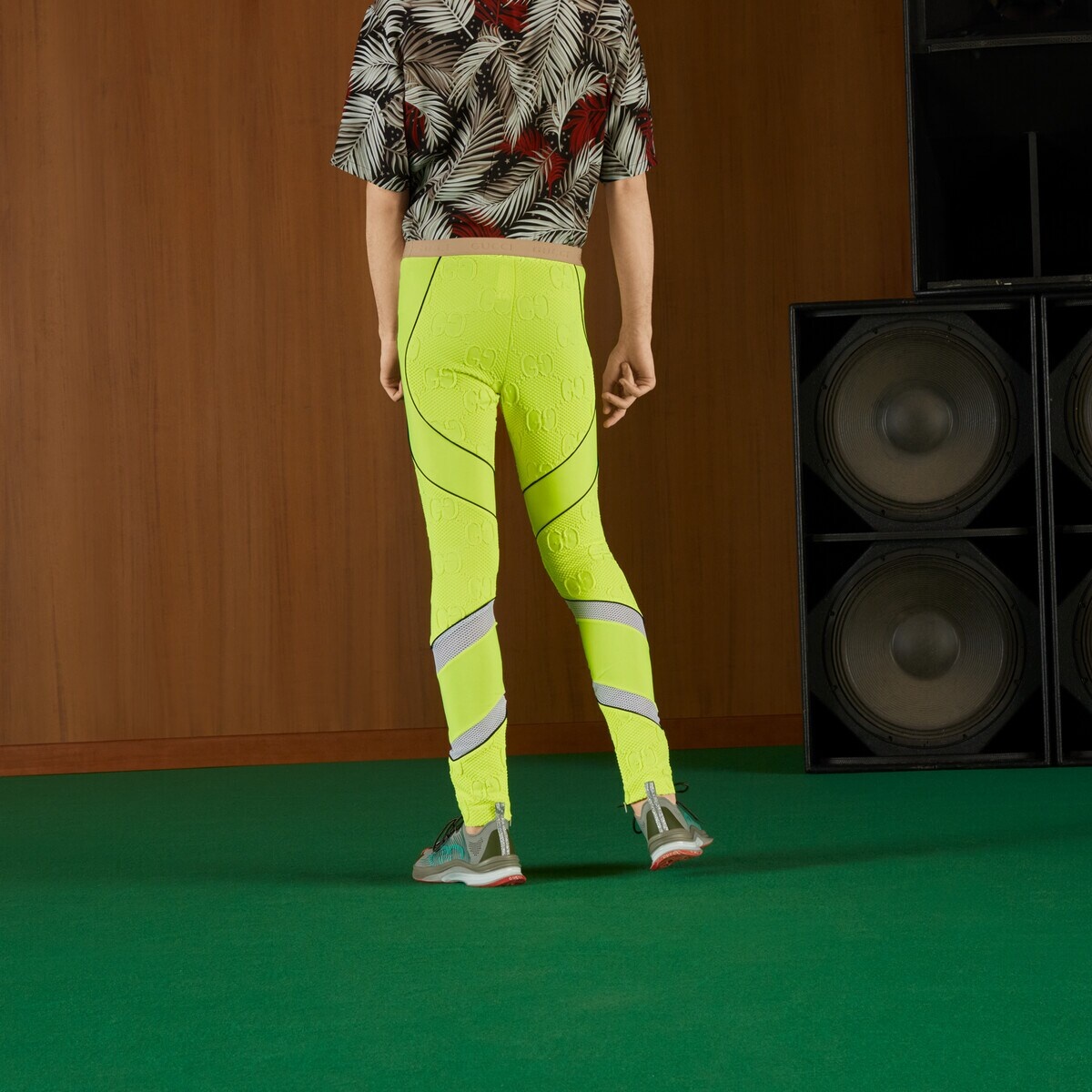 GG stretch jersey leggings - 8