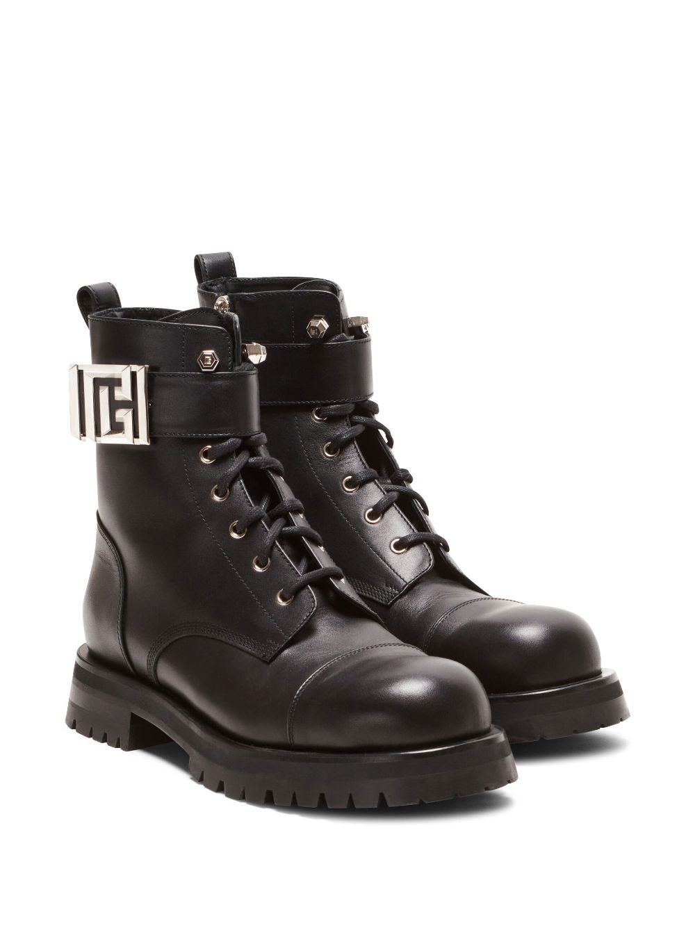 Charlie leather combat boots - 2