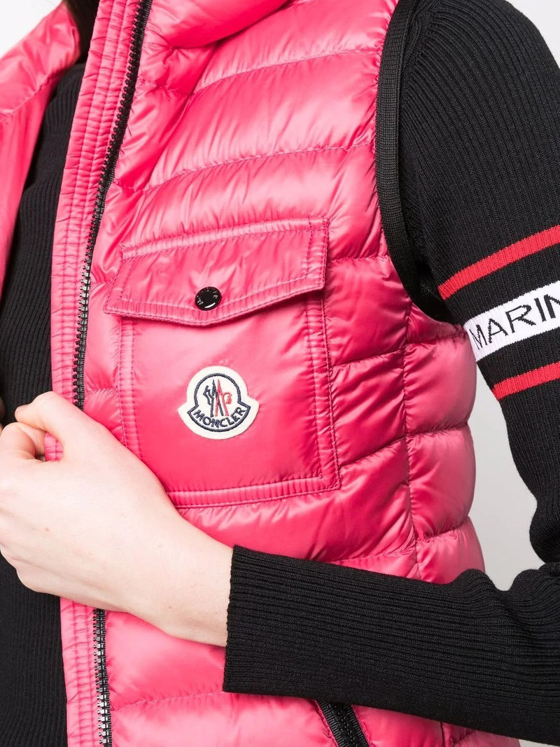 Glyco padded sleeveless gilet 5