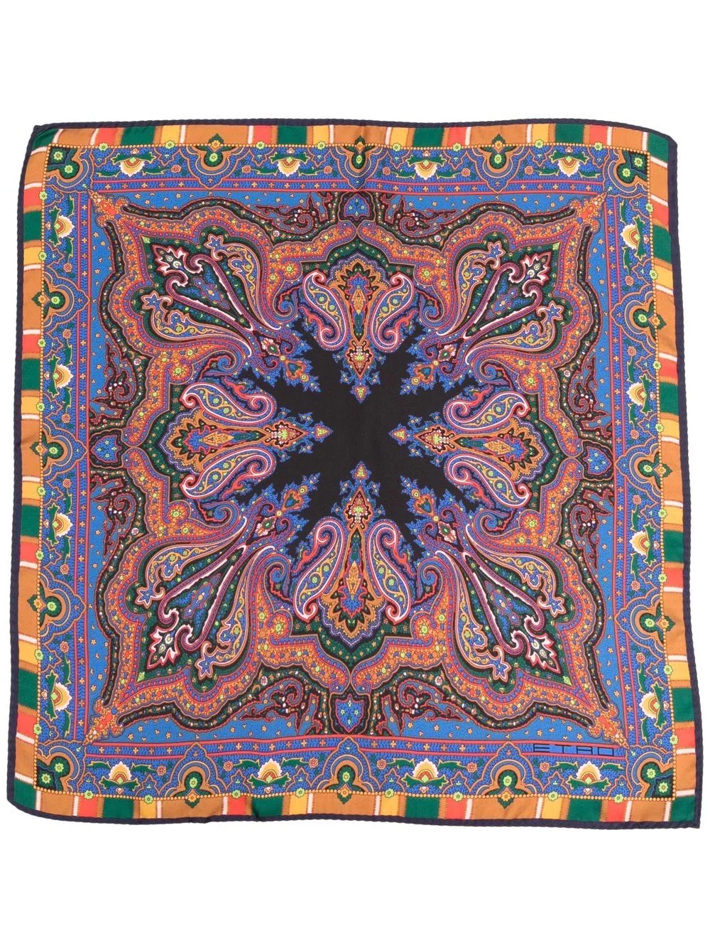 paisley-print scarf - 2